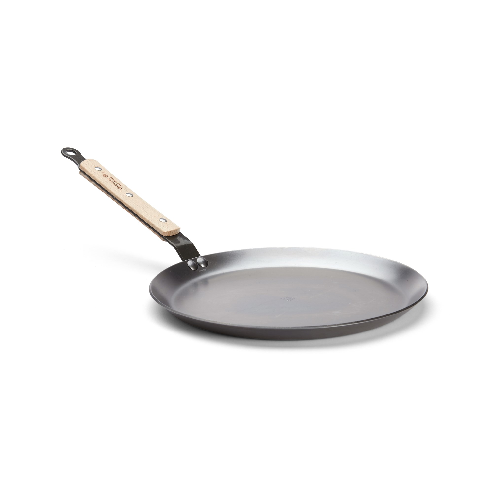 Ocelová pánev na palačinky de Buyer MINERAL B BOIS P.24cm_1