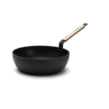 Hluboká pánev s nepřilnavým povrchem de Buyer CHOC B BOIS P.28cm_7