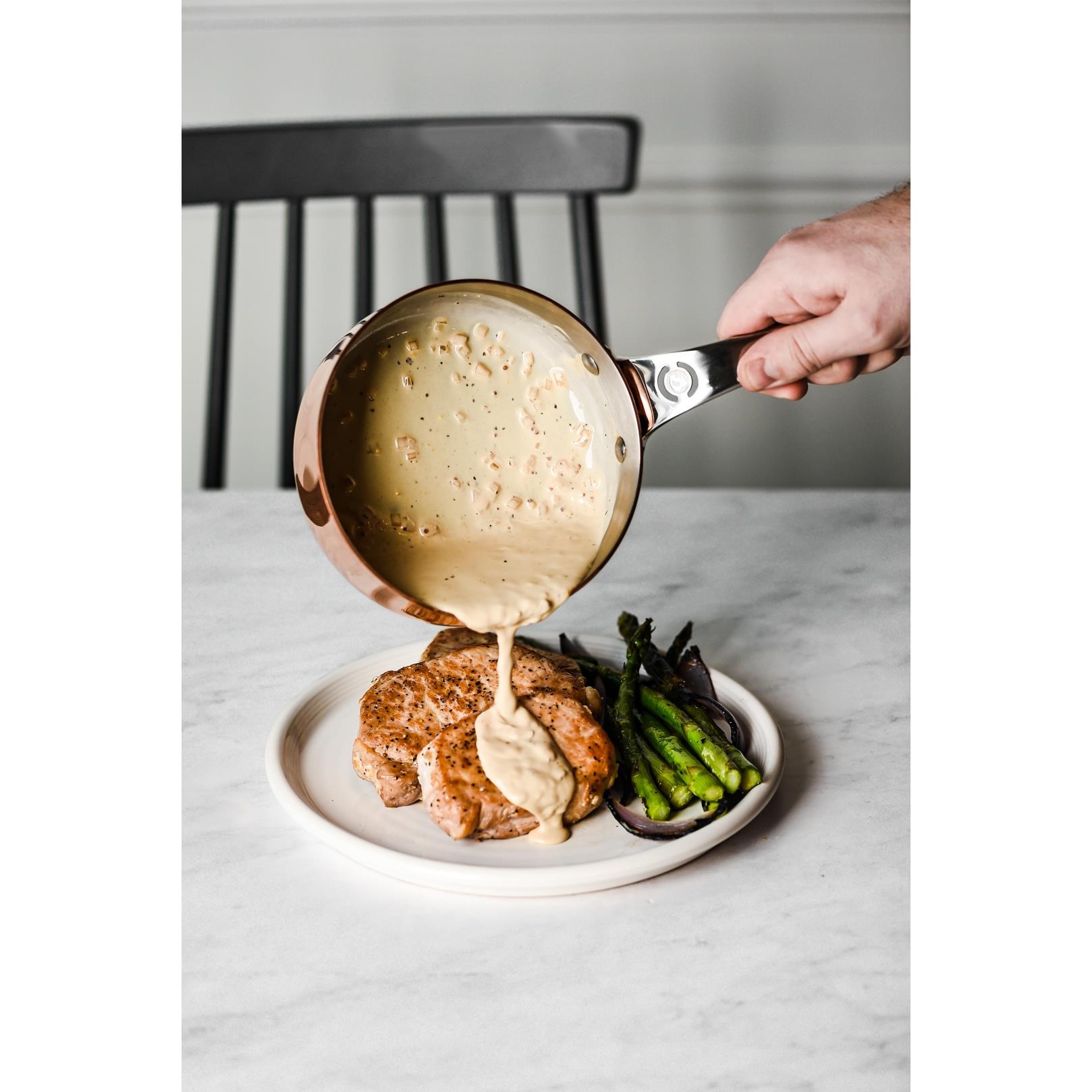 Měděná hluboká pánev de Buyer PRIMA MATERA P.20cm 1,8l_0