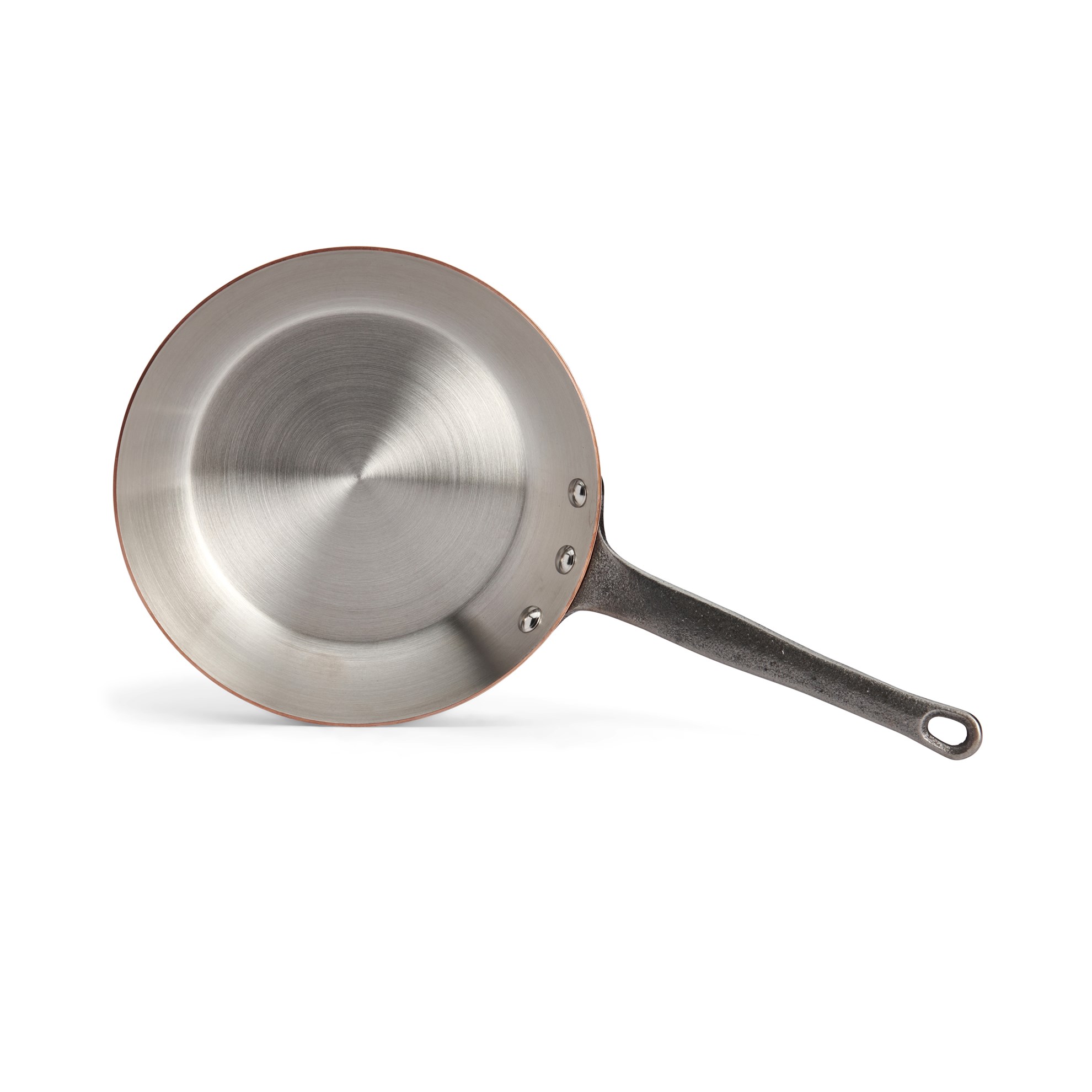 Měděná pánev de Buyer PRIMA MATERA P.24cm tmavá rukojeť_3