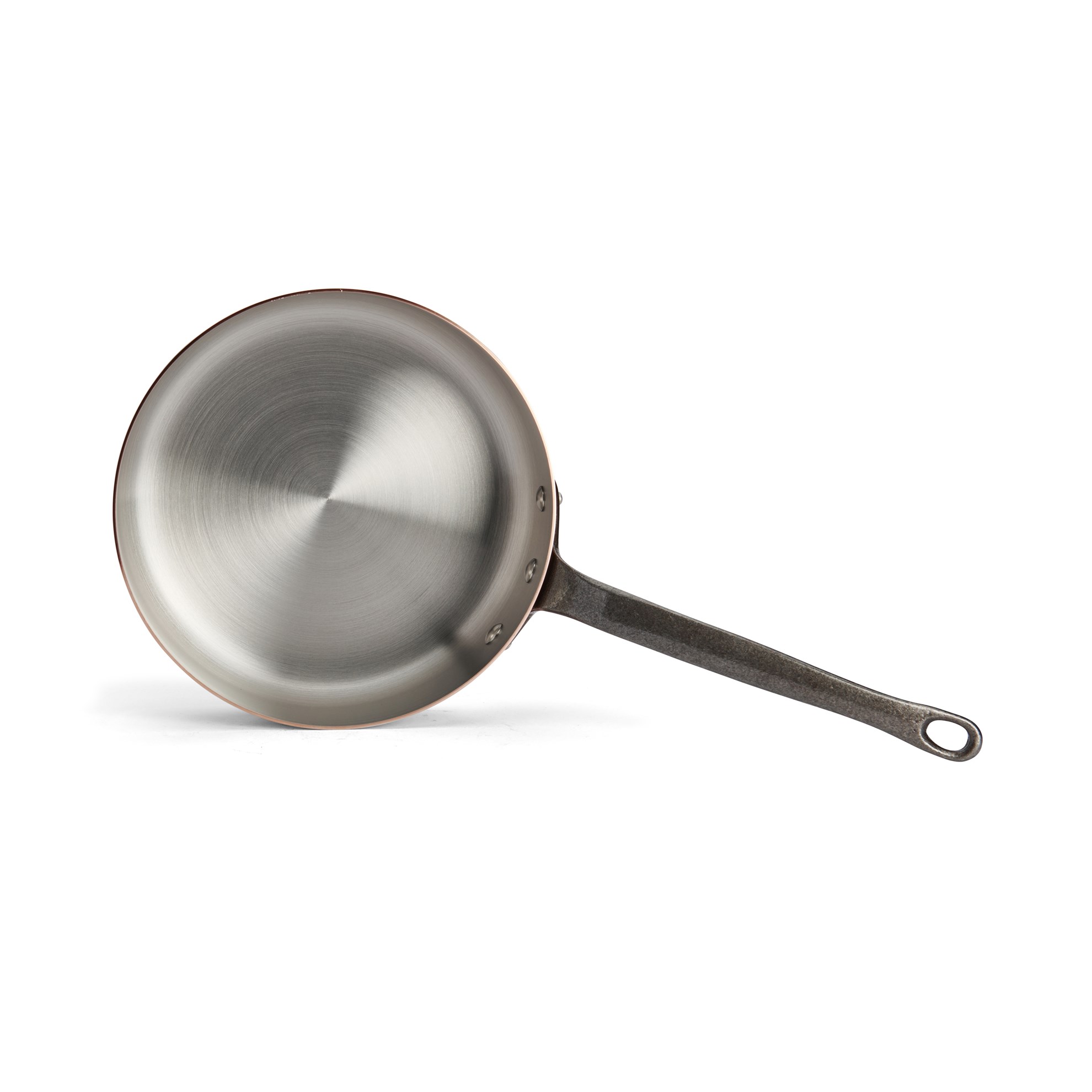 Měděná pánev soté de Buyer PRIMA MATERA P.24cm 3 l tmavá rukojeť_3