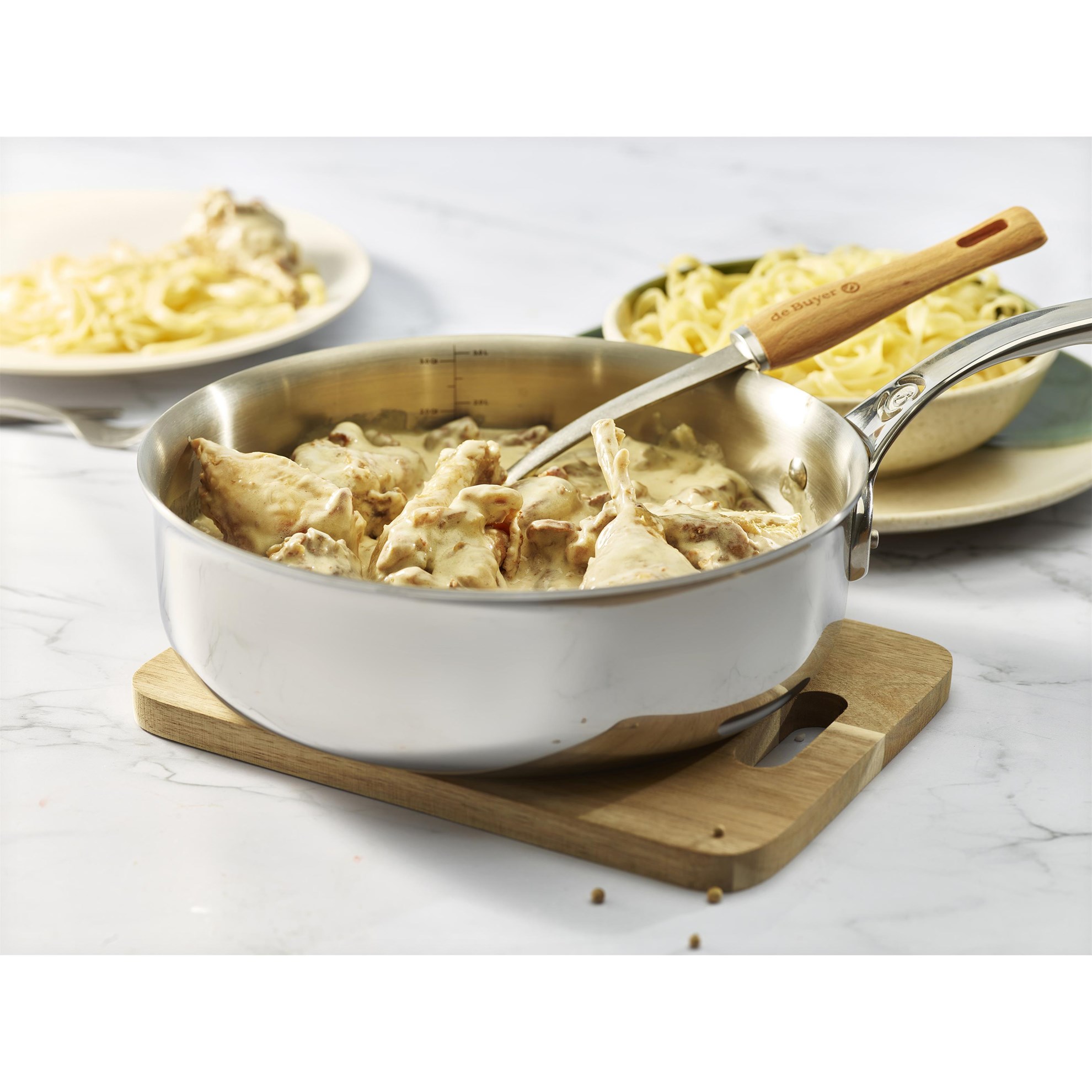 Nerezový rendlík de Buyer AFFINITY P.24cm 3,2l_0