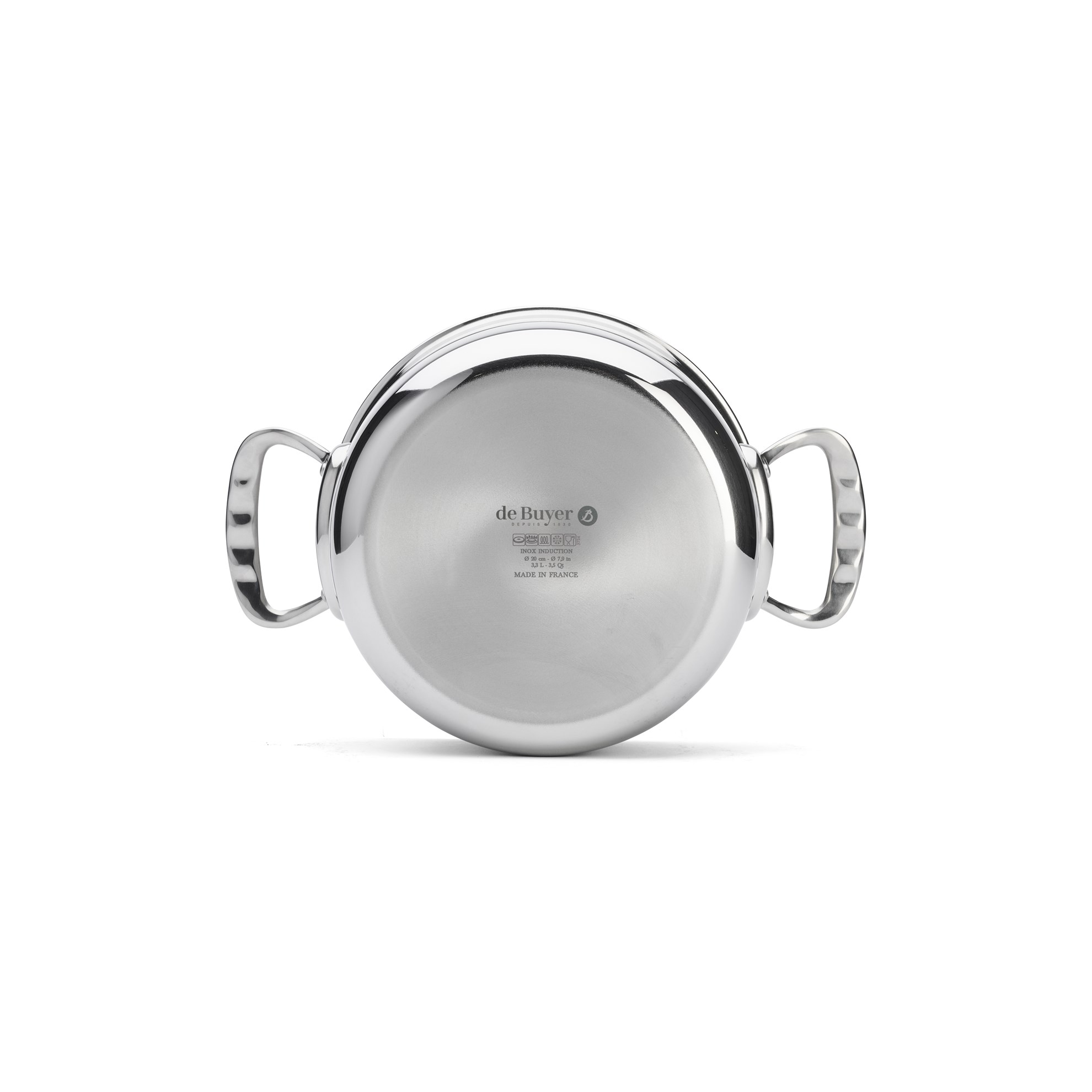 Nerezový hrnec s poklicí de Buyer AFFINITY P.20cm 3,3l_4