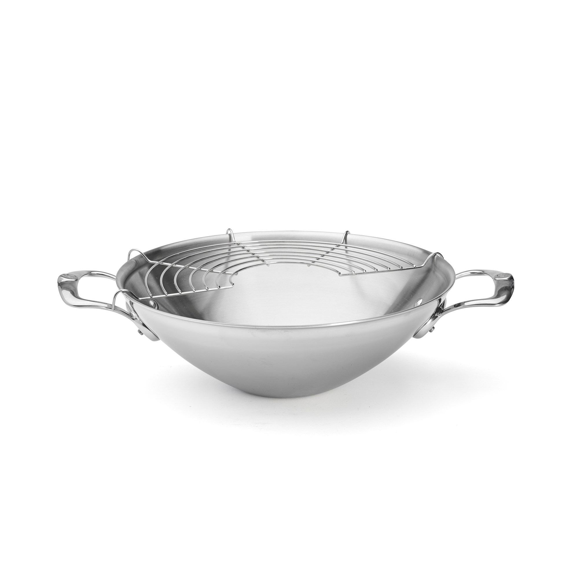 Nerezová pánev WOK de Buyer AFFINITY P.32cm 5,5l_0