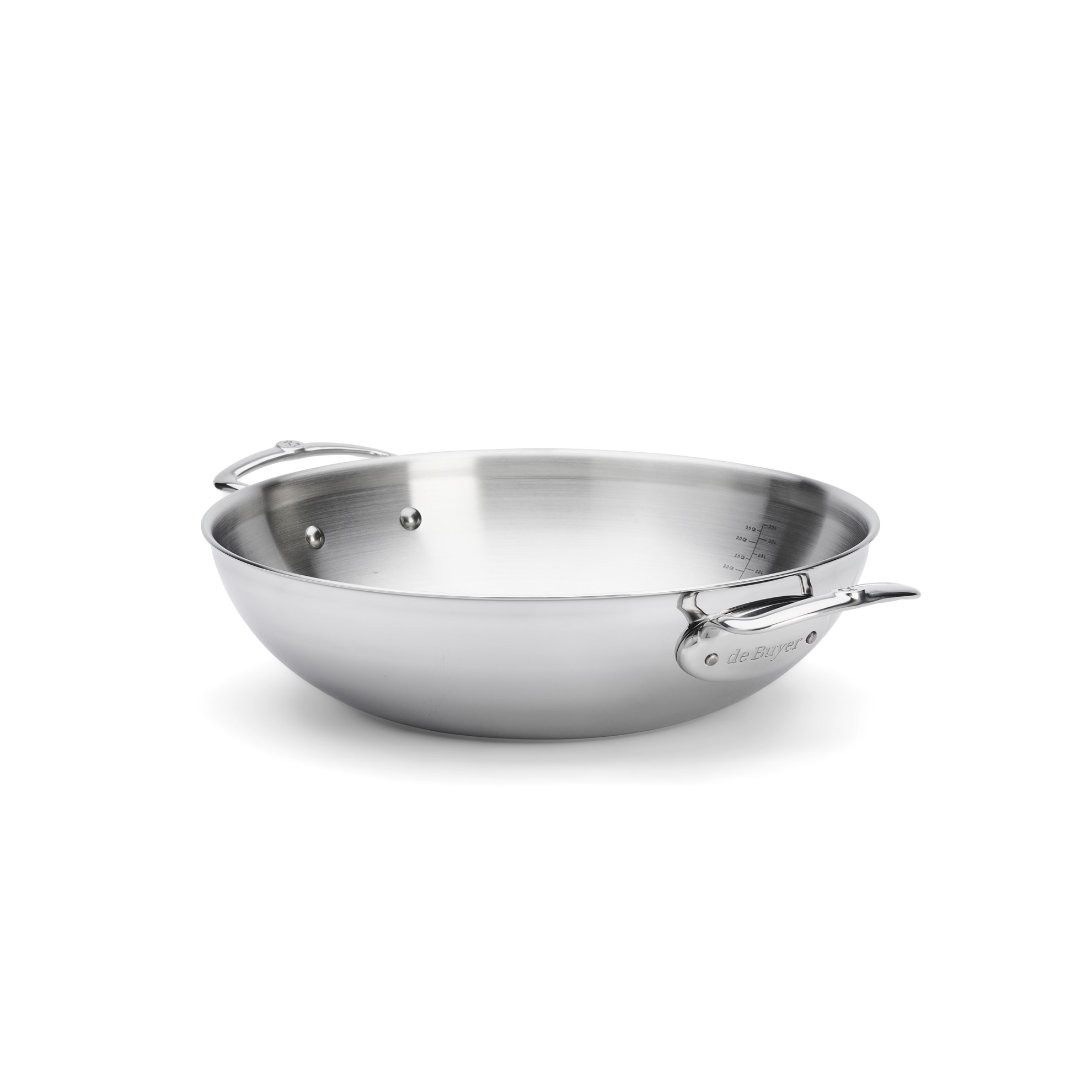 Nerezová pánev WOK de Buyer AFFINITY P.32cm 3,5l_1