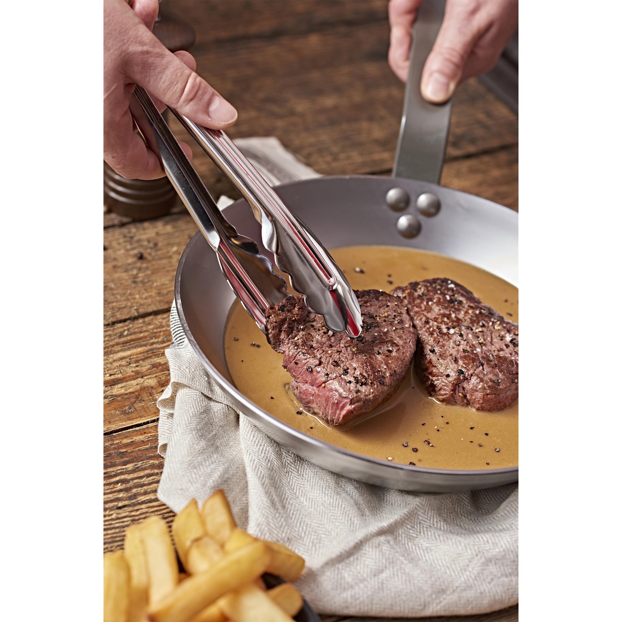 Nerezové servírovací kleště de Buyer D.24cm_0