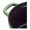 Hrnec STAUB kulatý 24 cm šalvějově zelený 3,8l_2
