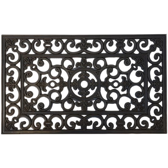 Gumová filigránová rohožka Ib Laursen 75x45 cm_0