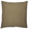 Lněný povlak na polštář Ib Laursen 50x50 cm olive_0