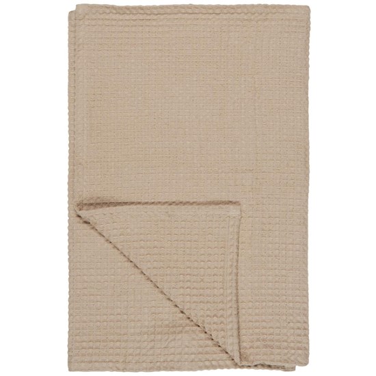 Vaflový ručník Liseleje Ib Laursen 100x50 cm béžový_0
