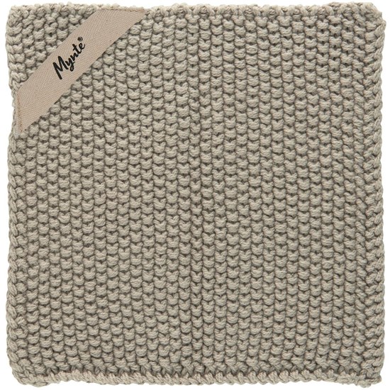 Pletená chňapka Mynte Ib Laursen 22x22 cm písková_0