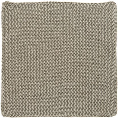 Pletená utěrka na nádobí Mynte Ib Laursen 25x25 cm písková_0