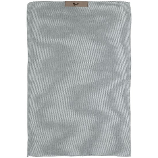 Pletený ručník pro hosty Mynte Ib Laursen 60x40 cm sv.šedý_0