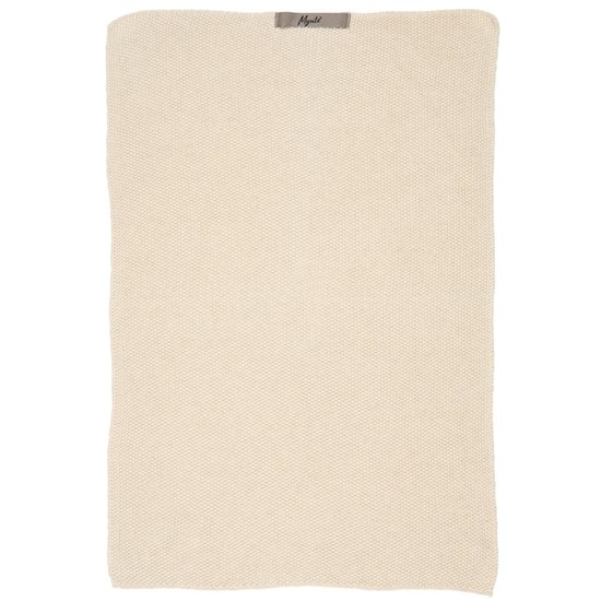 Pletený ručník pro hosty Mynte Ib Laursen 60x40 cm béžový_0
