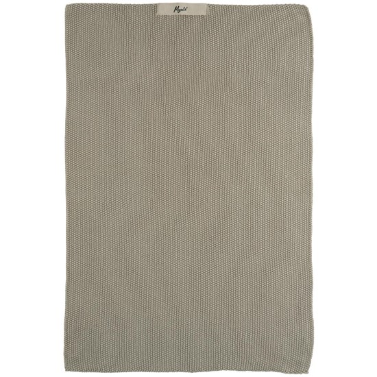 Pletený ručník pro hosty Mynte Ib Laursen 60x40 cm pískový_0
