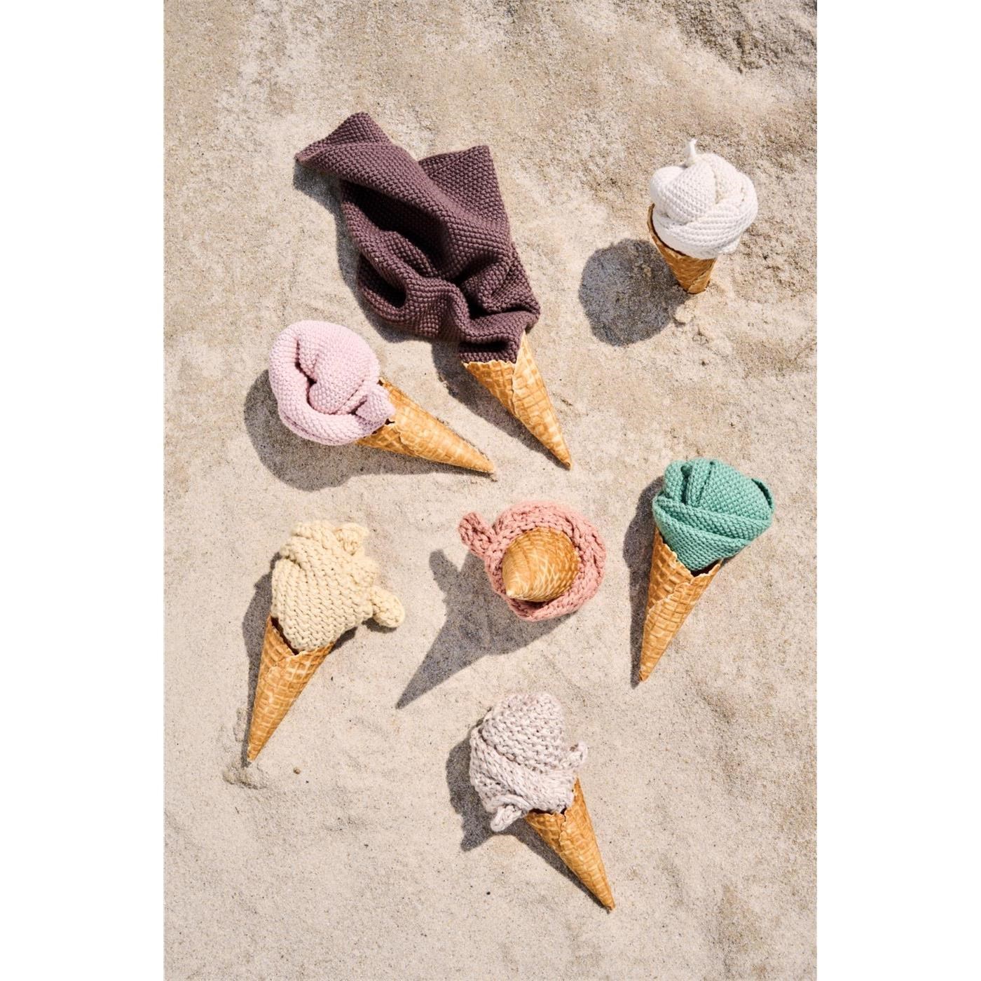 Pletená chňapka Mynte Ib Laursen 22x22 cm růžová_0