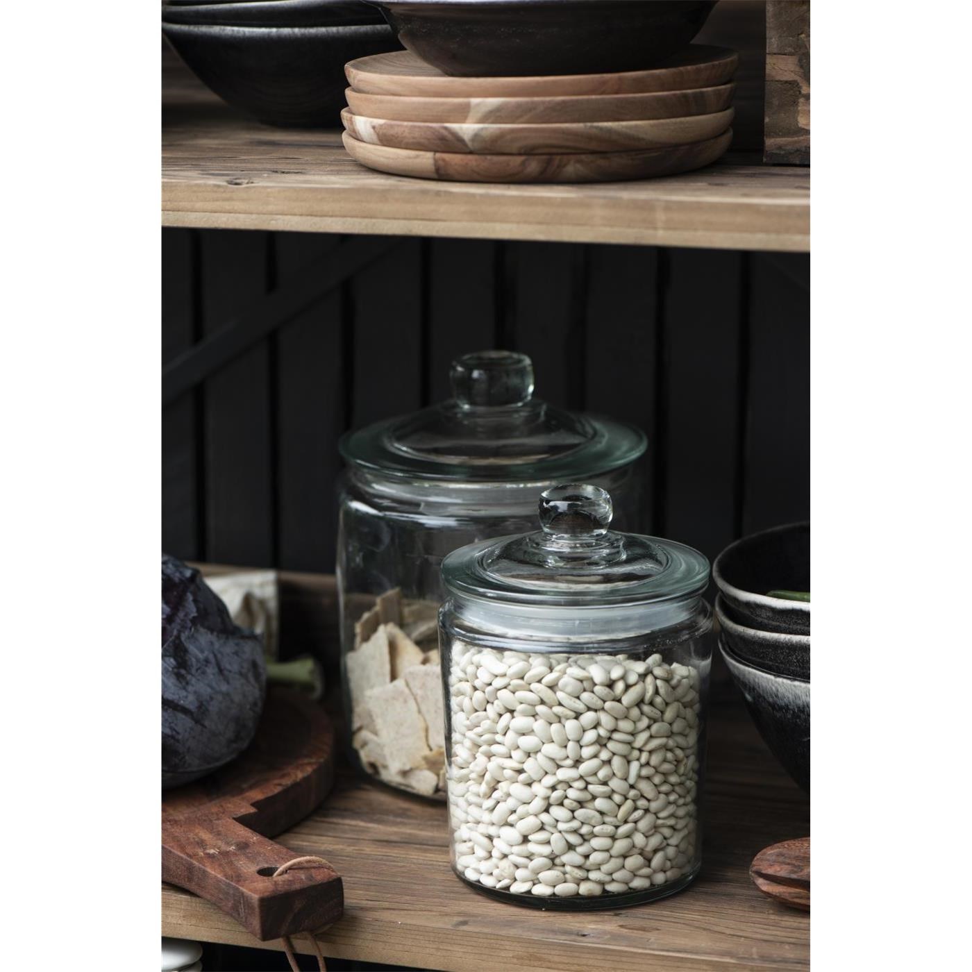 Dóza se skleněným víčkem Ib Laursen 4 l_4