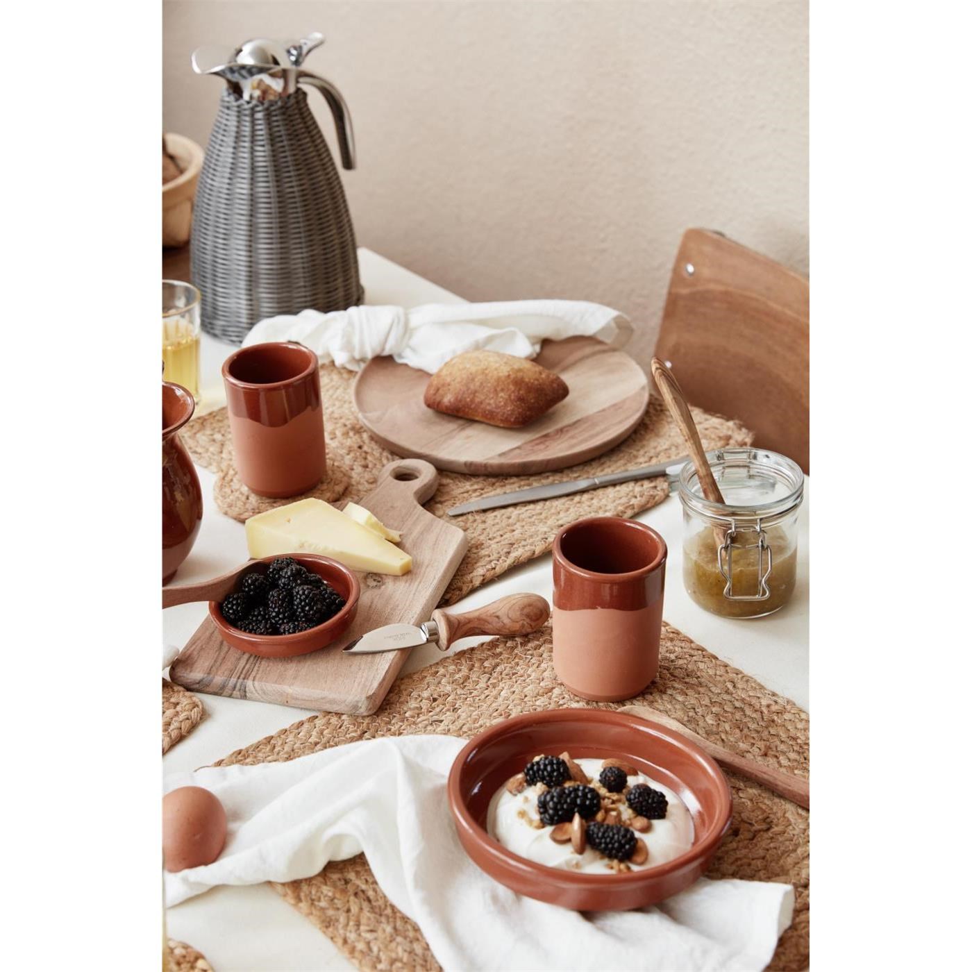 Termoska s polyratanovým opletem Ib Laursen šedá 1,5 l_1