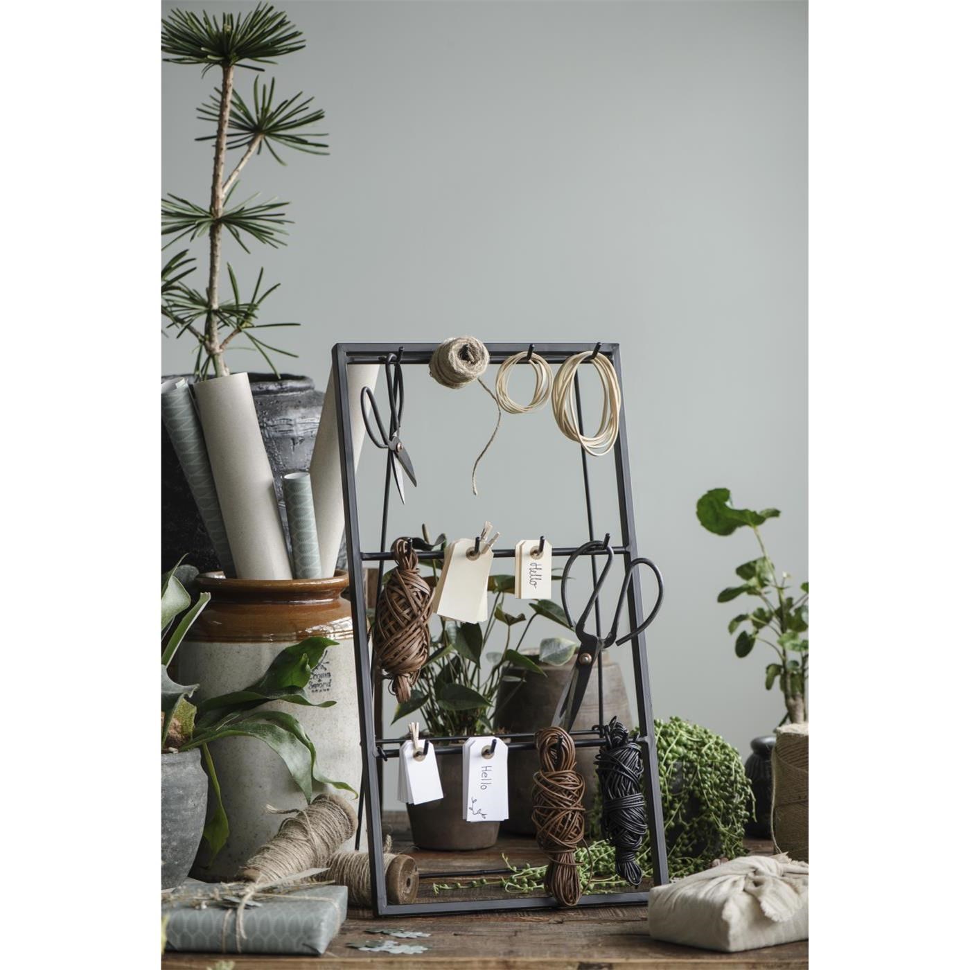 Papírová jmenovka na dárky Ib Laursen 8x4 cm bílá_4