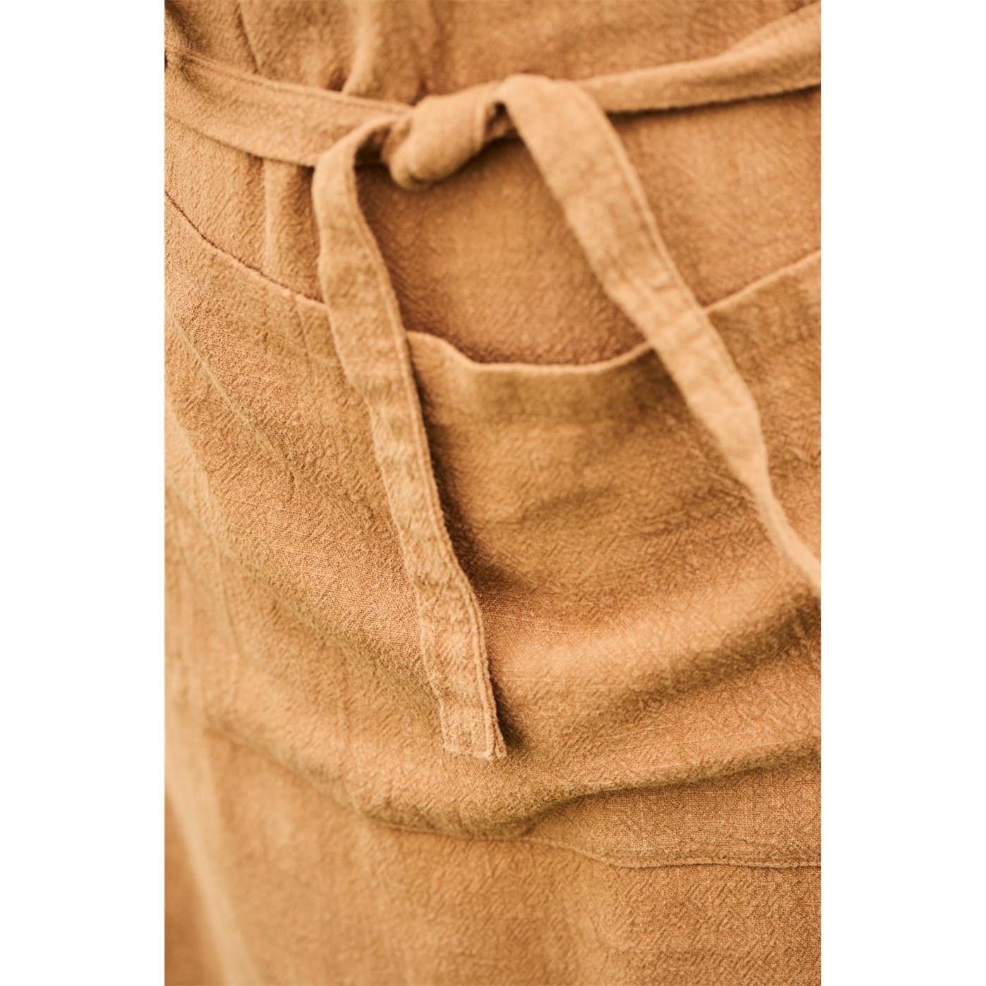 Zástěra s kapsou Ib Laursen cognac_2