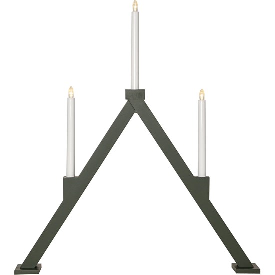 Adventní svícen VIKA V.64cm zelený_1