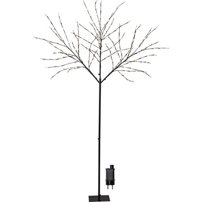 Venkovní LED dekorativní strom ALBERO s časovačem V.2,5m 240 diod černý_2