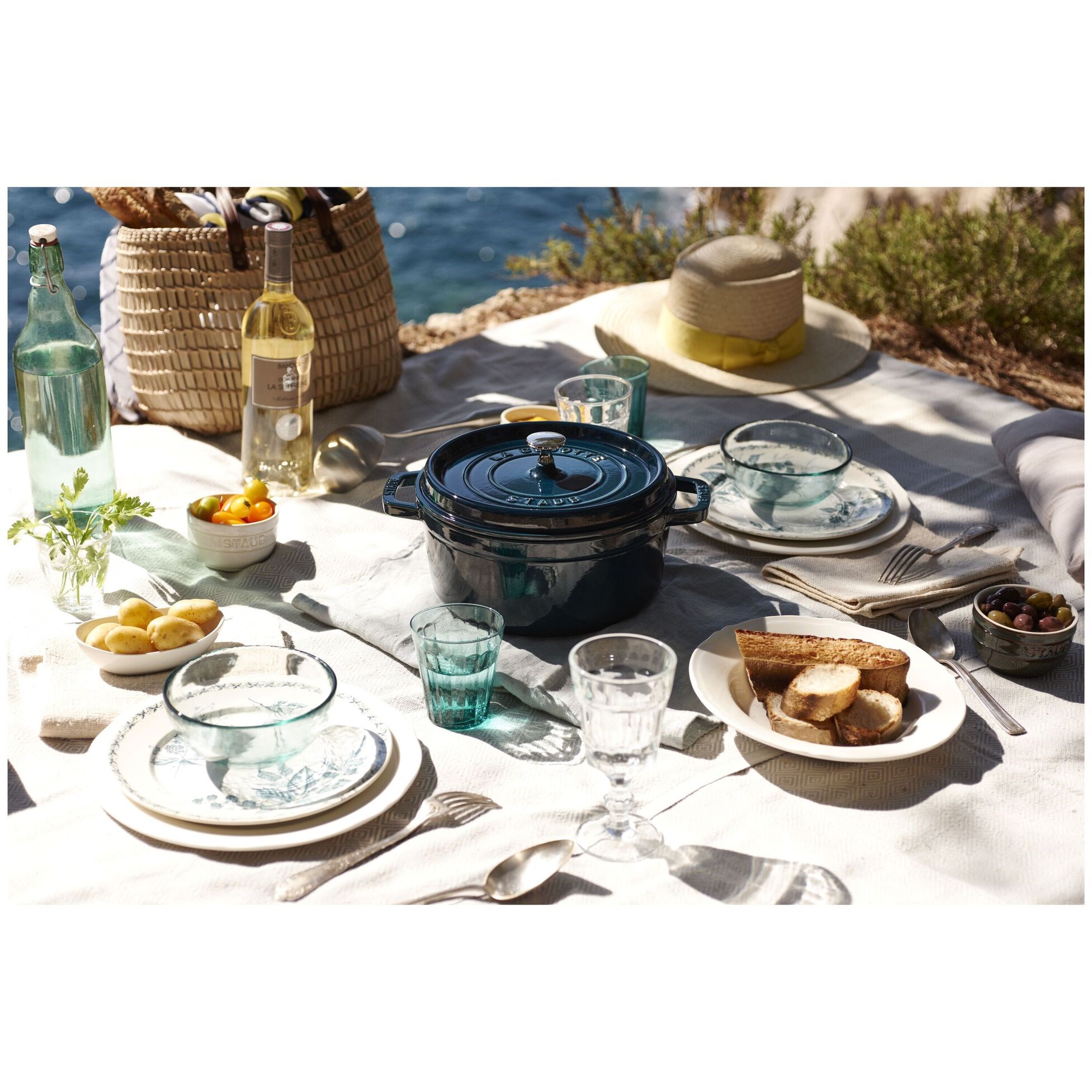 Hrnec STAUB  kulatý 26 cm tyrkysový 5,25l_5