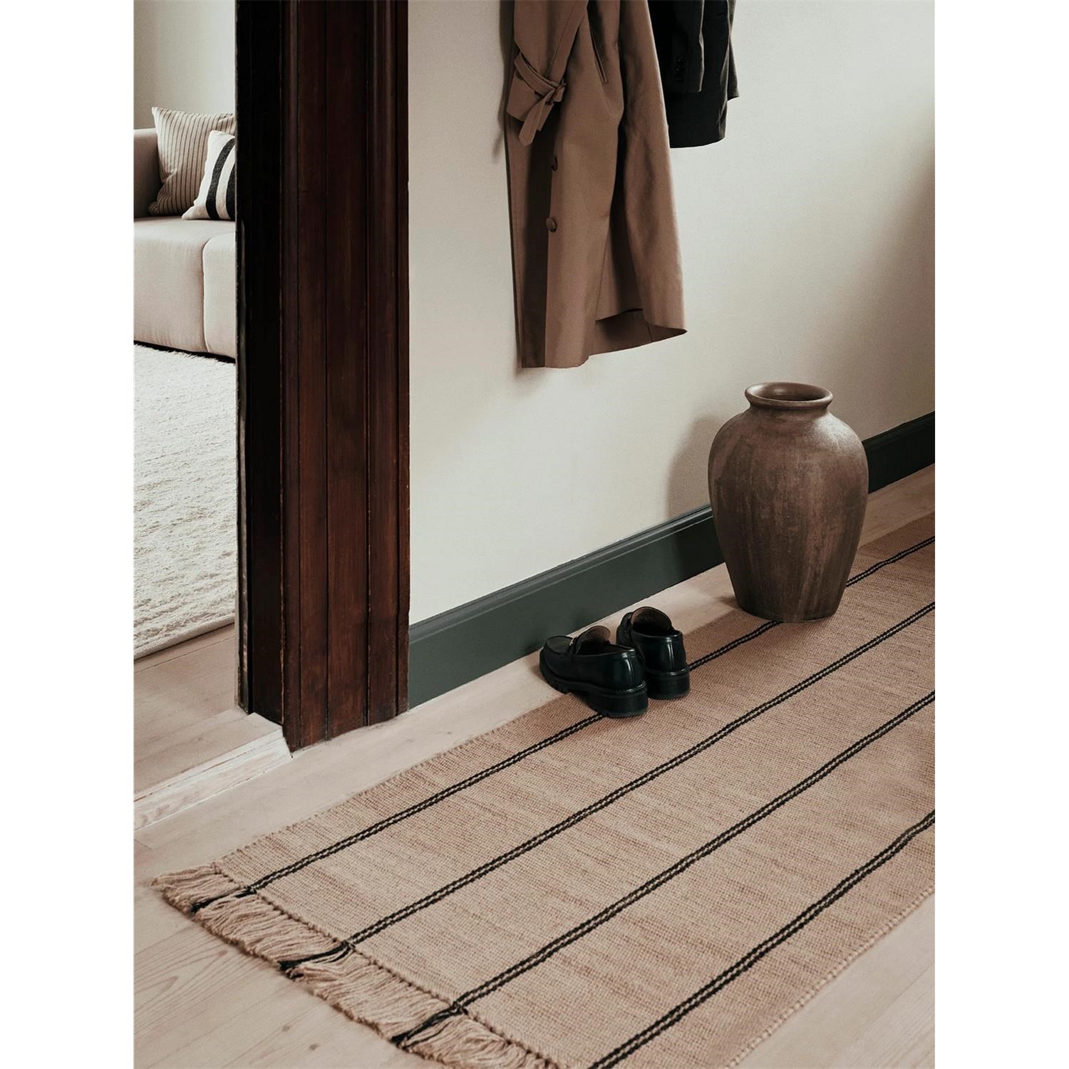 Váza Broste UMA V.40cm tmavě hnědá_0