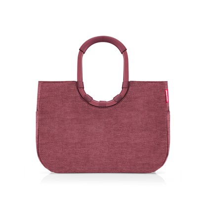 Módní taška Reisenthel Loopshopper L twist maroon_2