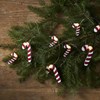 Venkovní LED světelný řetěz CANDYCANE 10xLED D.1,3m bílo-červený_0