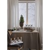 LED adventní svícen BRUSE D.43cm bílý_1