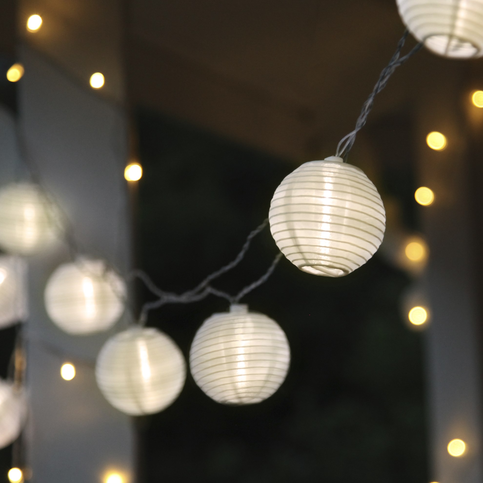 Venkovní LED světelný řetěz CHAIN FESTIVAL D.4,5m 20 lm, 10xLED lucerniček_0