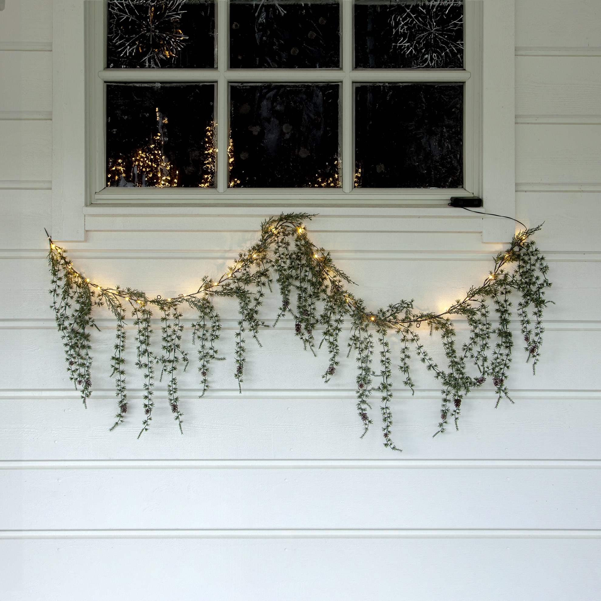 LED girlanda BARR D.50cm zelená_0
