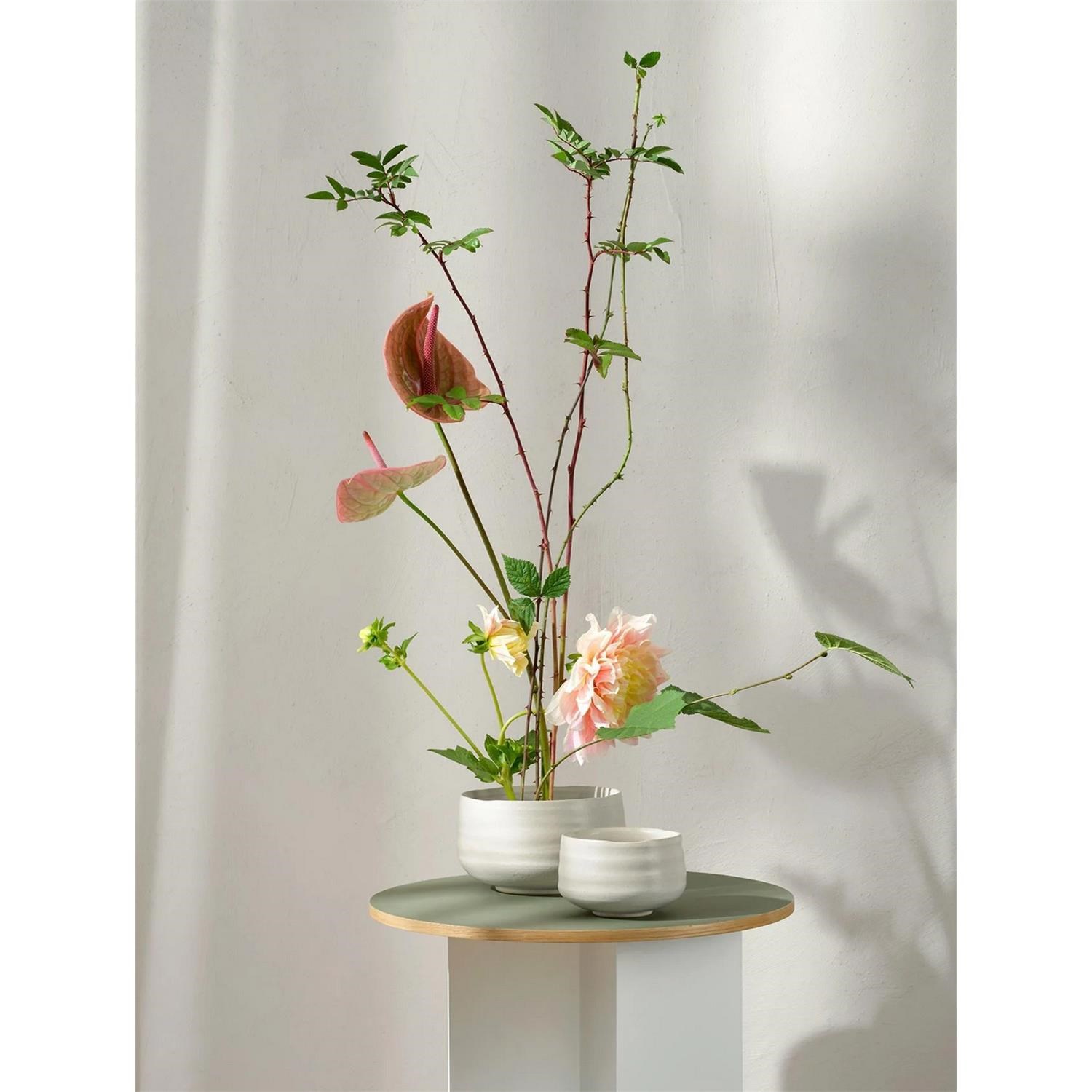 Květináč Asa MORIBANA V.9,5cm bílý_0