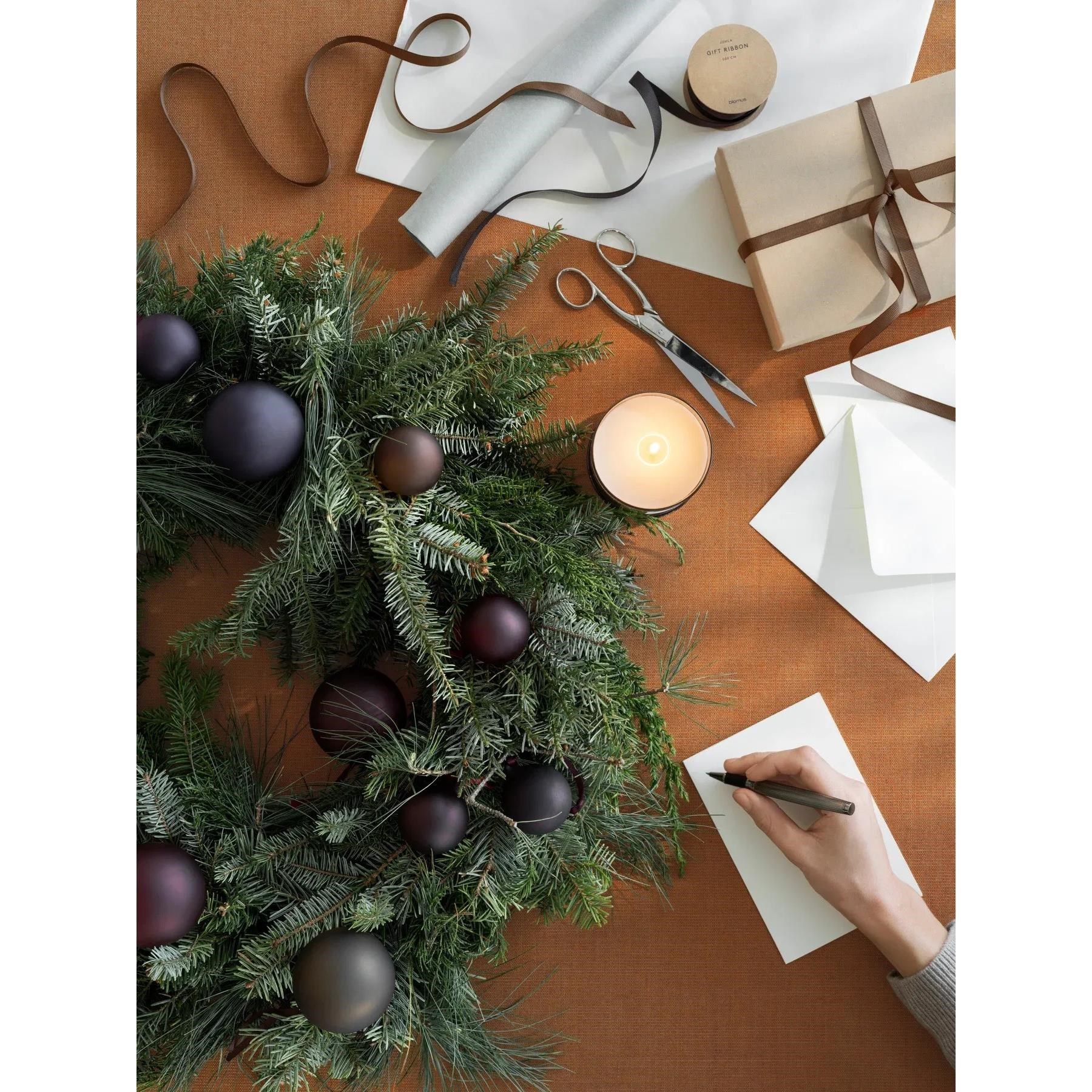 Skleněné ozdoby Blomus JUHLA P.7cm SET/4ks antracitové_2