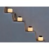 Přenosná LED lampa Blomus FAWN tmavě V.13cm červená_0