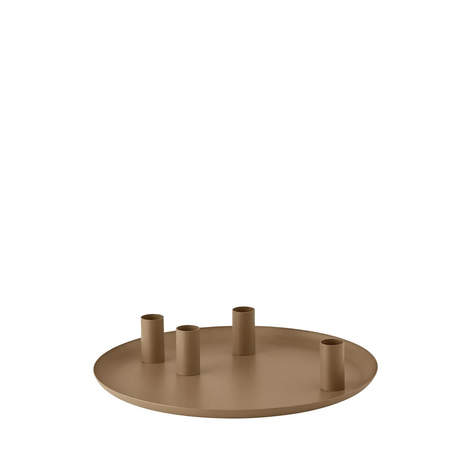 Kulatý svícen Blomus LOHA P.30cm jantarově hnědý_2