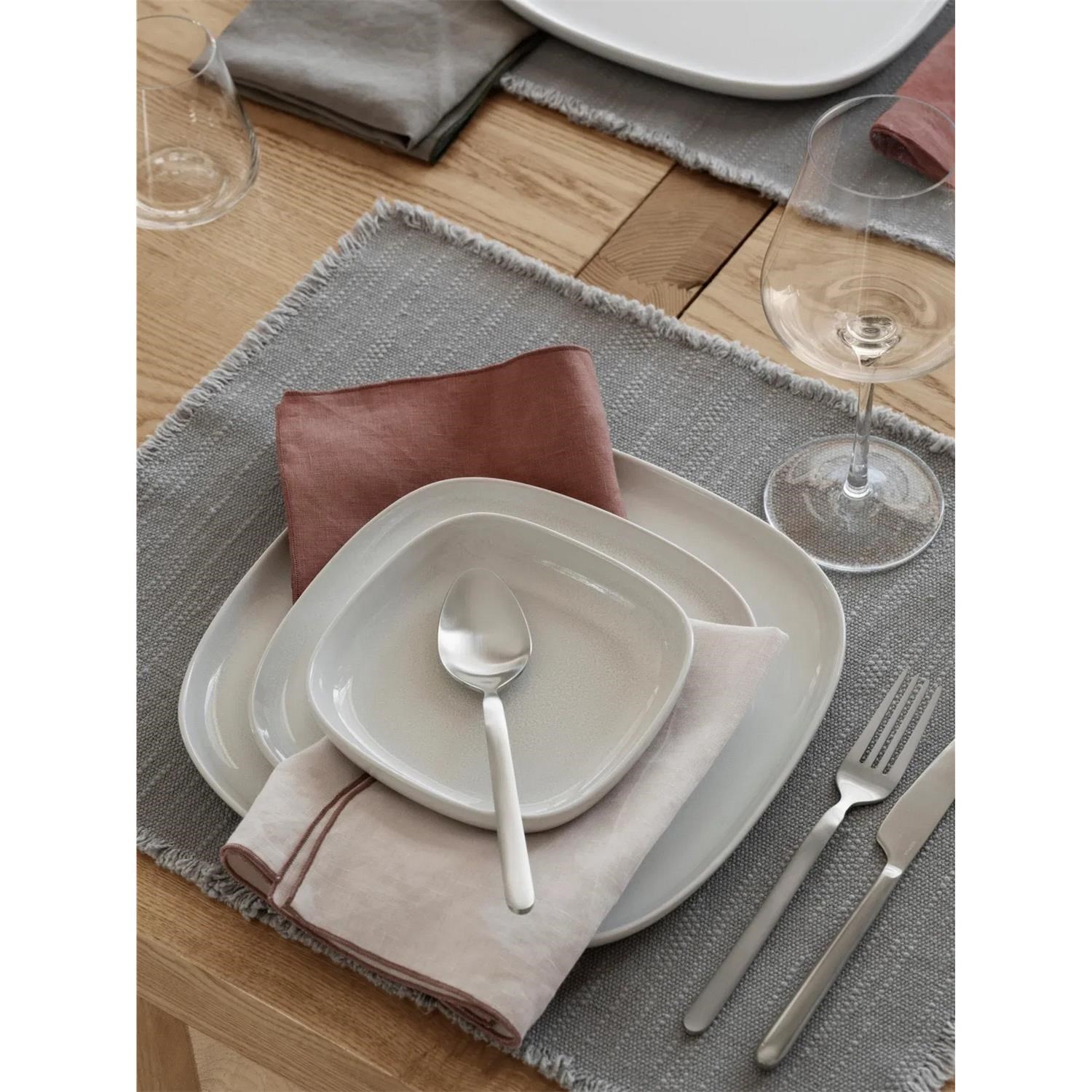 Lněný ubrousek Blomus LINEO 42x42cm slonovinová kost_5