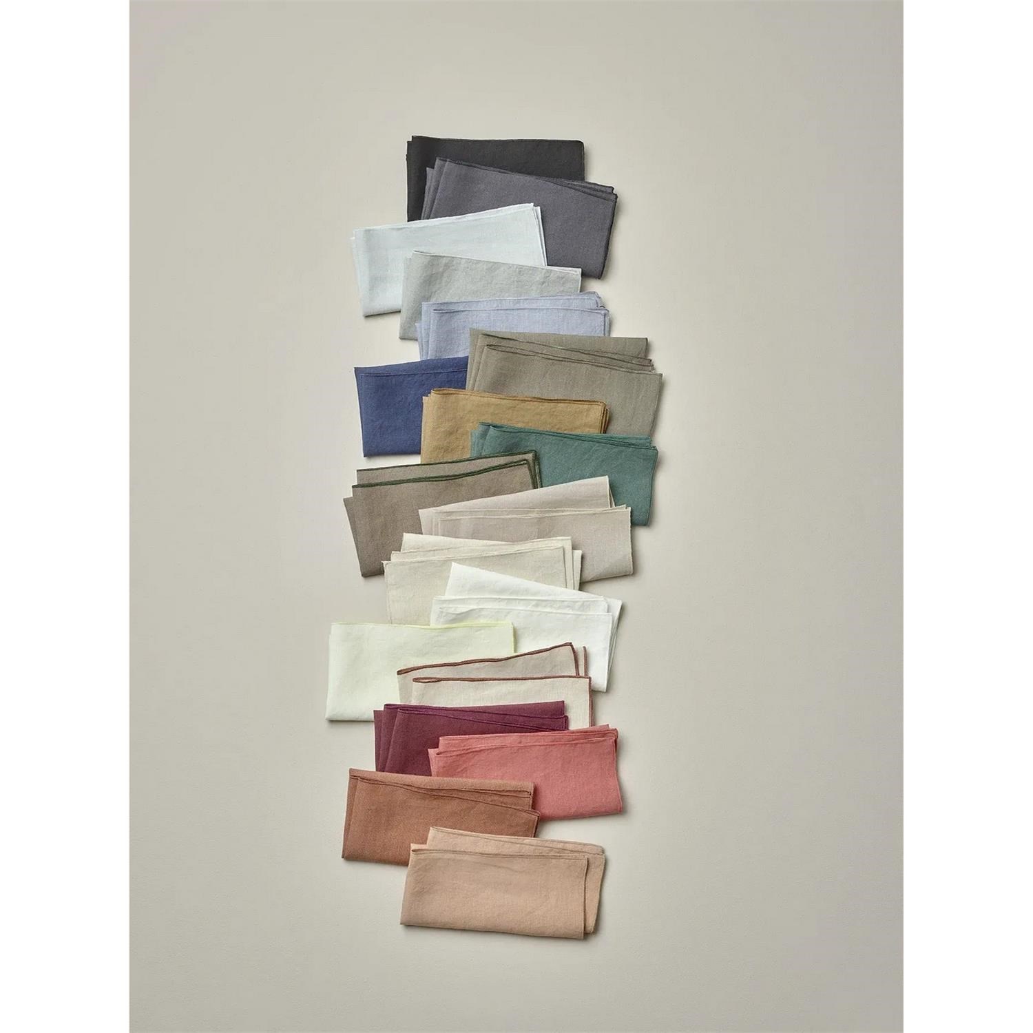 Lněný ubrousek Blomus LINEO 42x42cm slonovinová kost_6