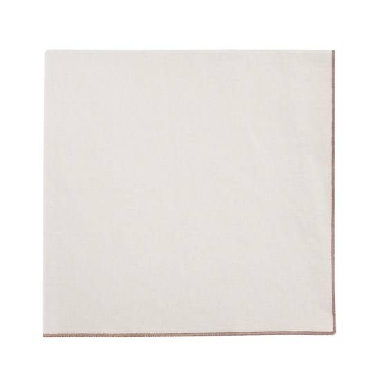 Lněný ubrousek Blomus LINEO 42x42cm slonovinová kost_7