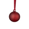 Skleněné ozdoby Blomus JUHLA P.9cm SET/2ks červené_2