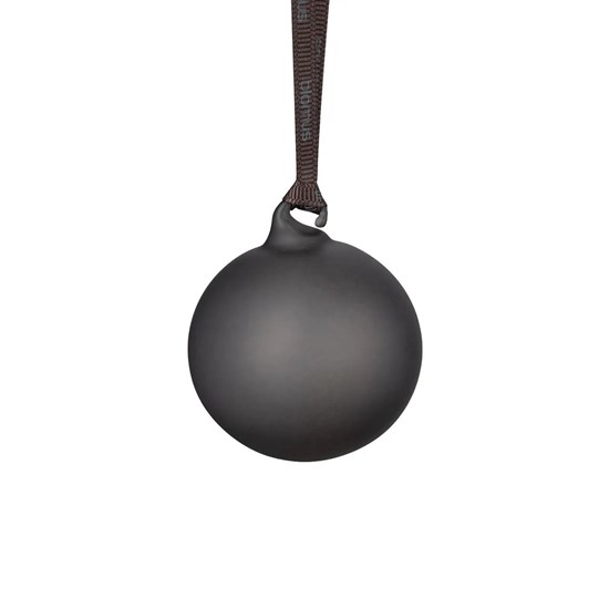 Skleněné ozdoby Blomus JUHLA P.9cm SET/2ks antracitové_1