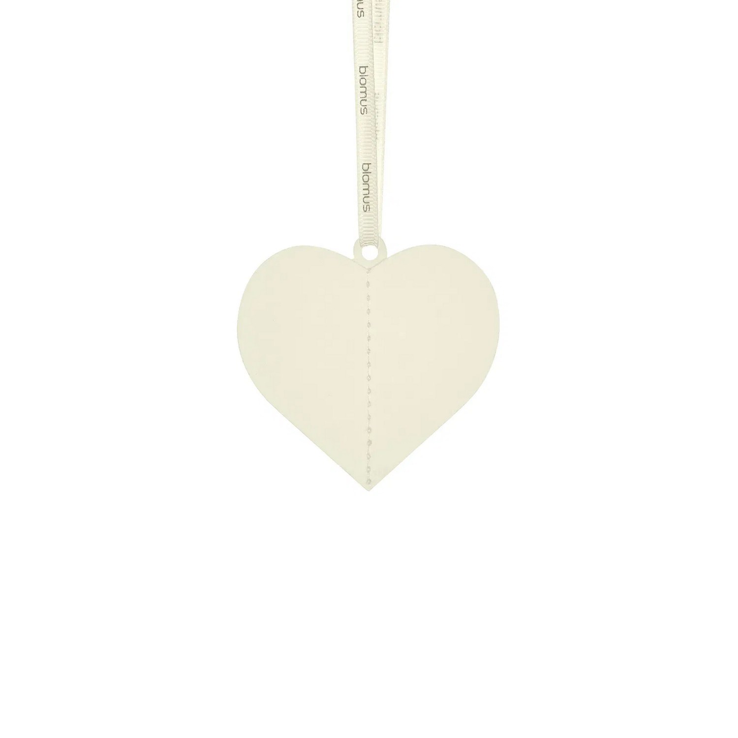 Papírové ozdoby Blomus KAZARY srdíčko P.7cm SET/4ks krémové_1