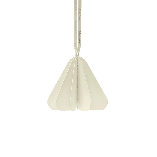 Papírové ozdoby Blomus KAZARY zvonek P.7cm SET/4ks krémové_4