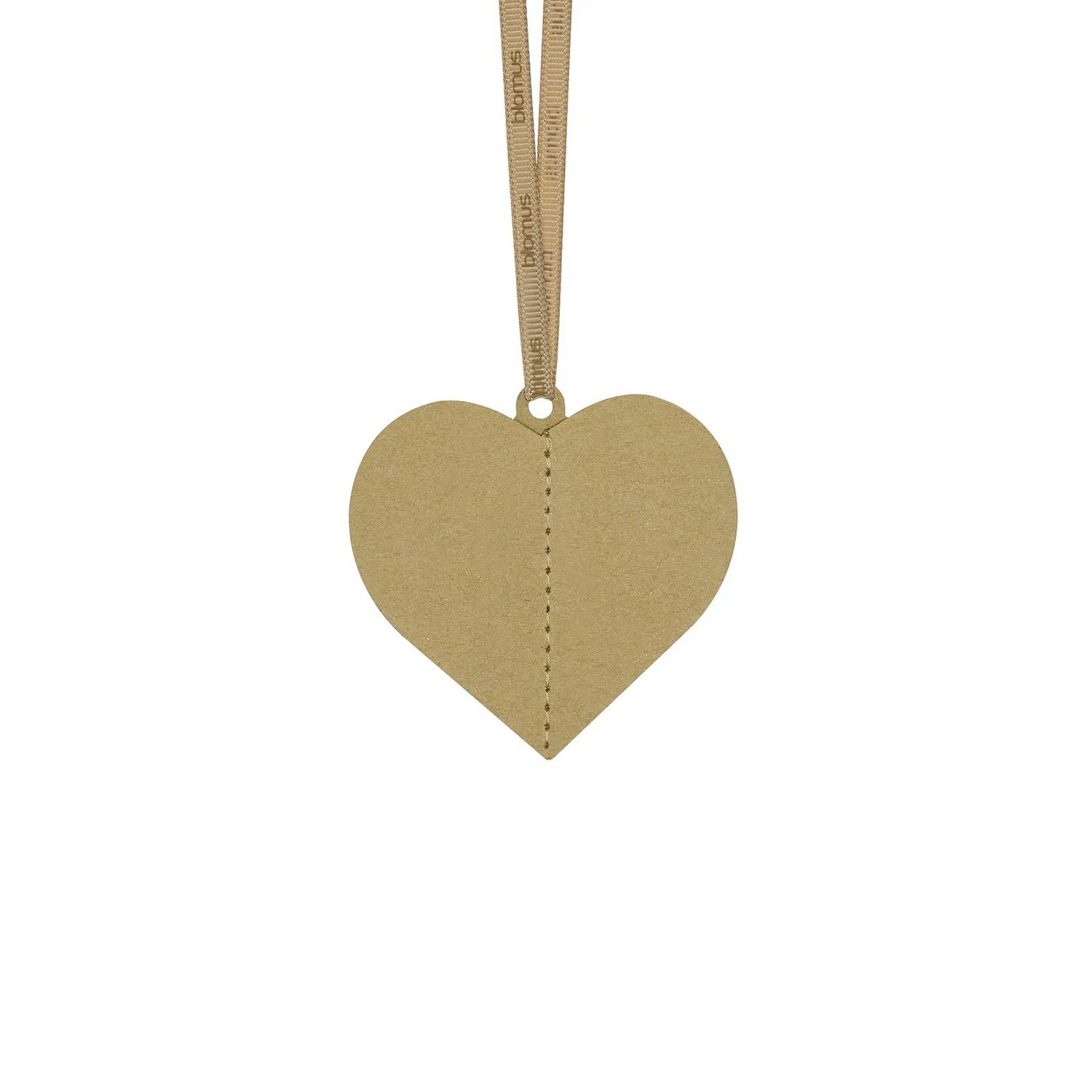 Papírové ozdoby Blomus KAZARY srdíčko P.7cm SET/4ks hnědé_1