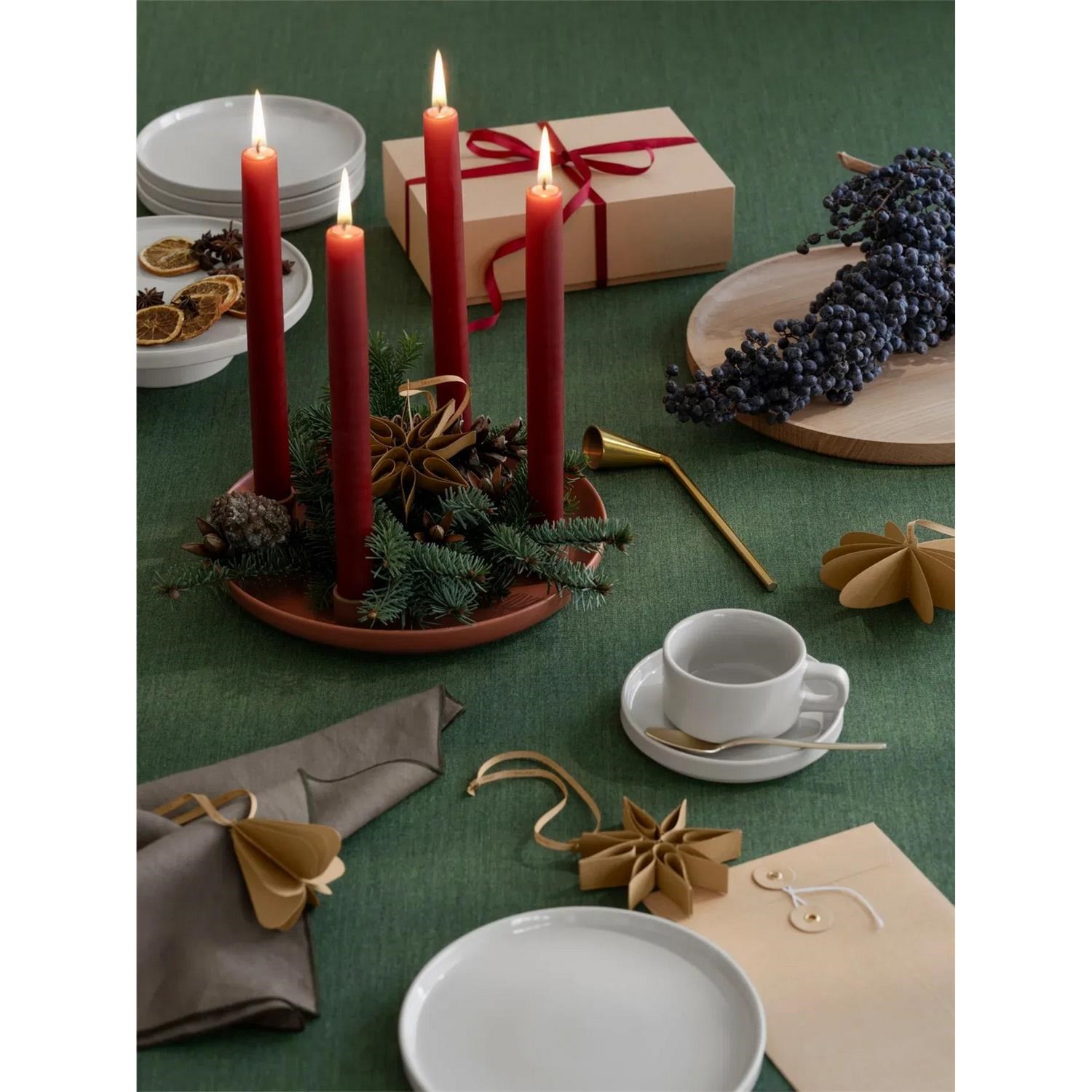 Papírové ozdoby Blomus KAZARY zvonek P.7cm SET/4ks hnědé_2