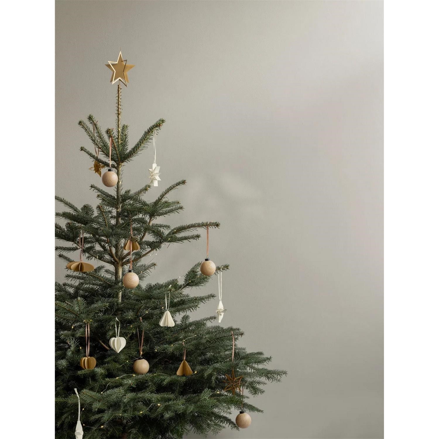 Papírové ozdoby Blumus KAZARY elipsa SET/4ks hnědé_0