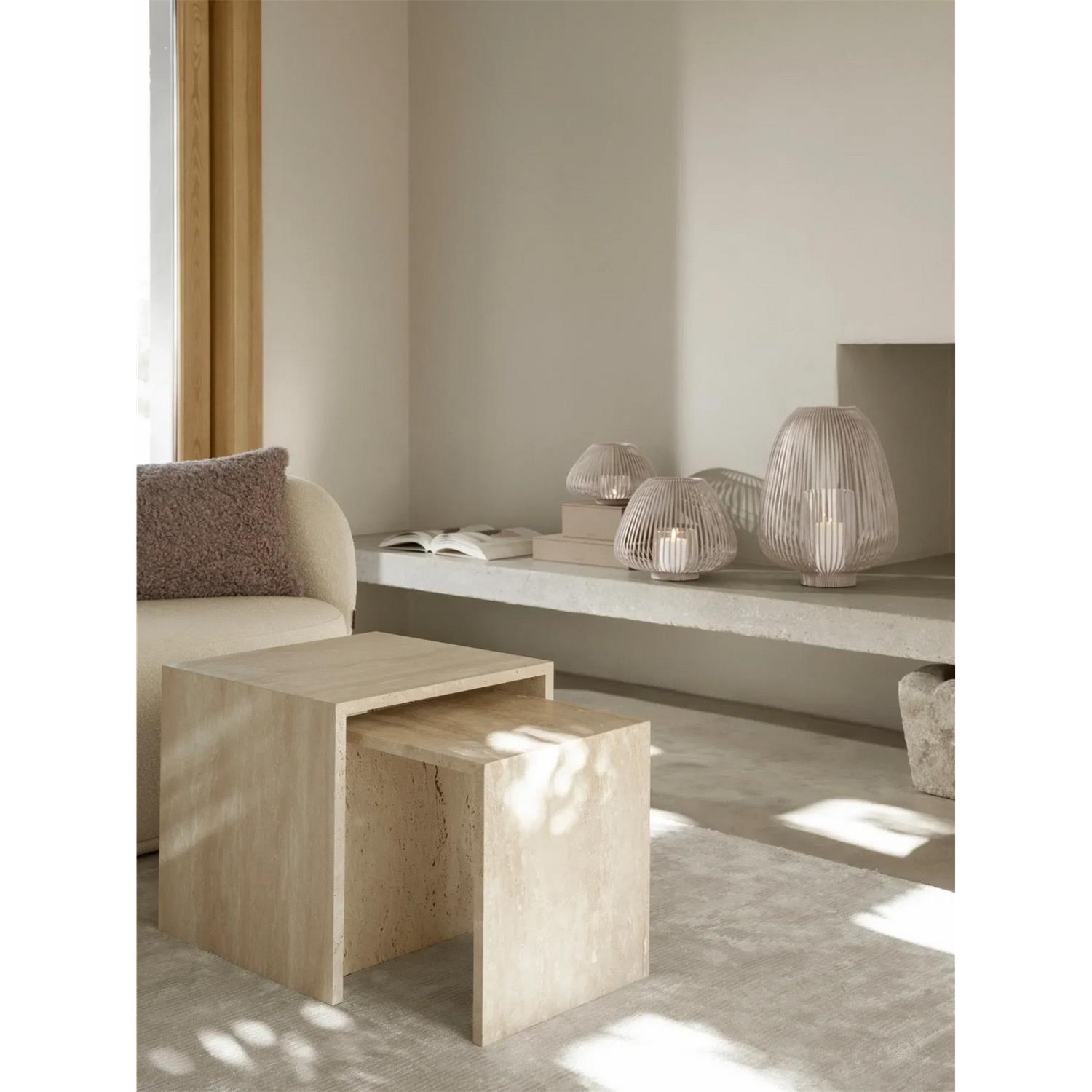 Povlak na polštář Blomus TEDDY 40x60cm šedohnědý_0