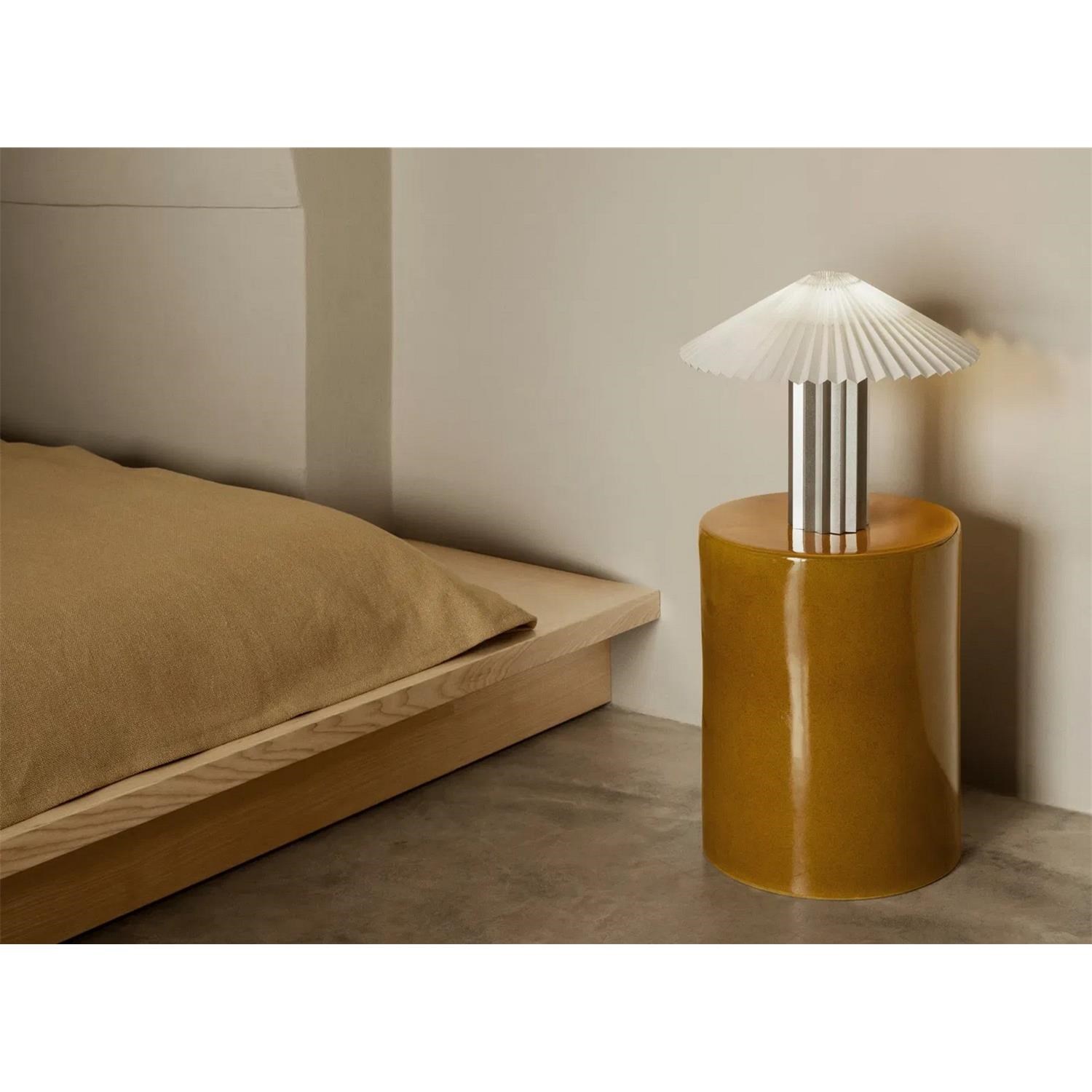 Keramický odkládací stolek/taburet Blomus TORU V.43cm opálový_1