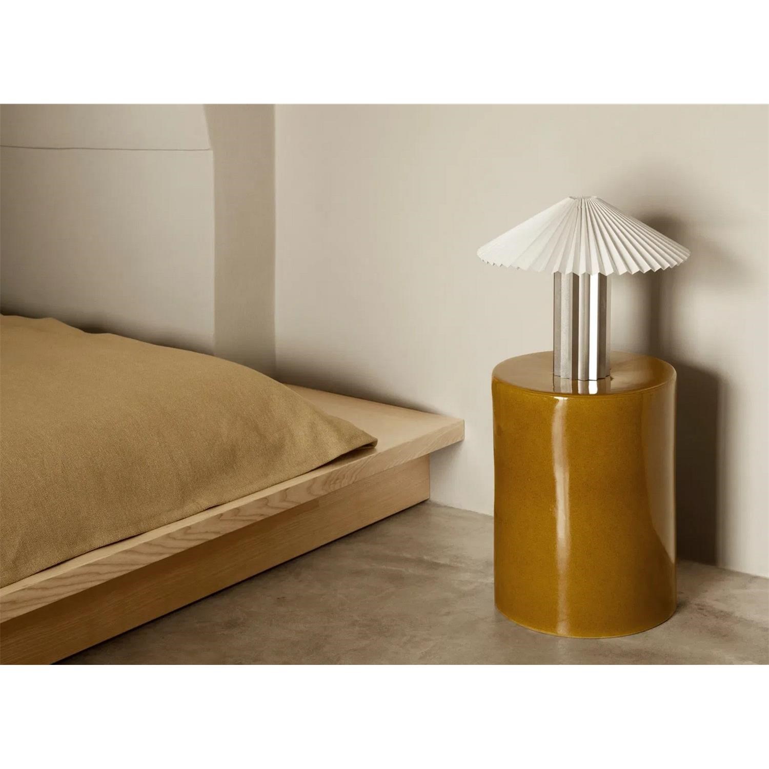 Keramický odkládací stolek/taburet Blomus TORU V.43cm opálový_2
